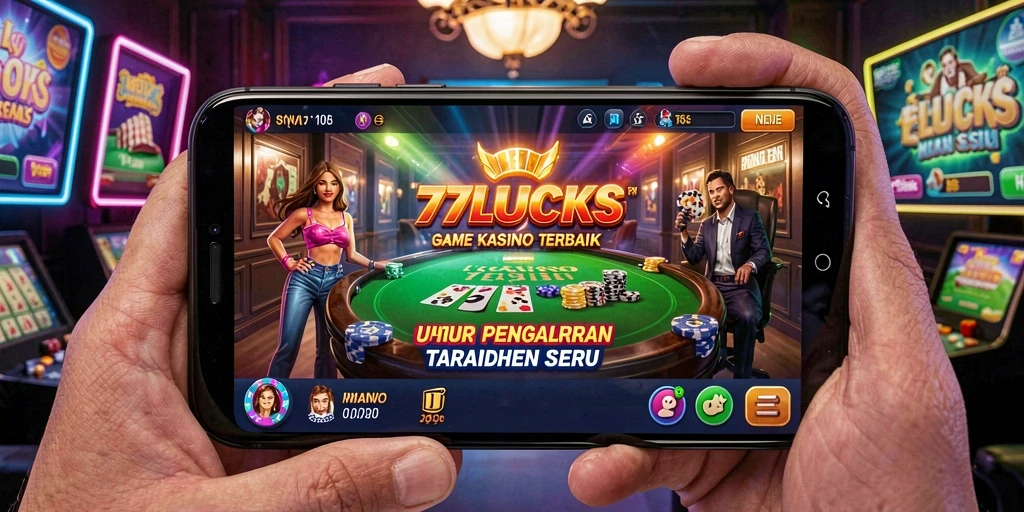 Tampilan gameplay seru di 77LUCKS dengan grafis yang memanjakan mata.