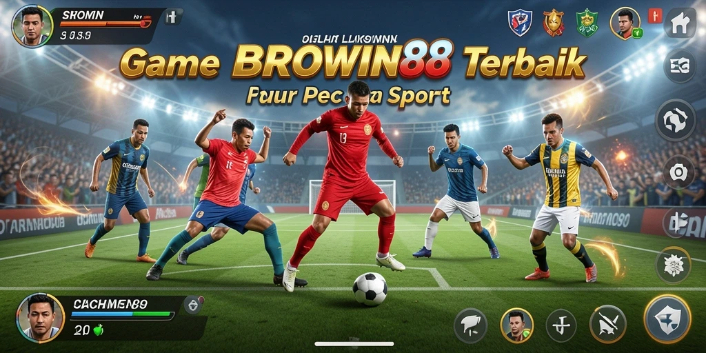 Tampilan menarik gameplay BROWIN88 dalam olahraga.