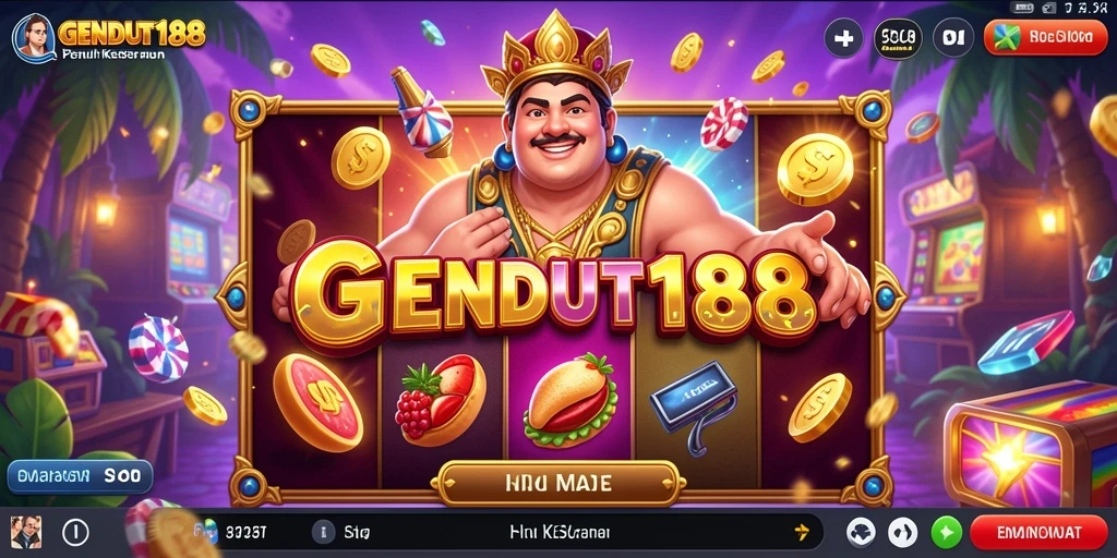 Tampilan gameplay menarik GENDUT188 dengan berbagai slot yang menawan.