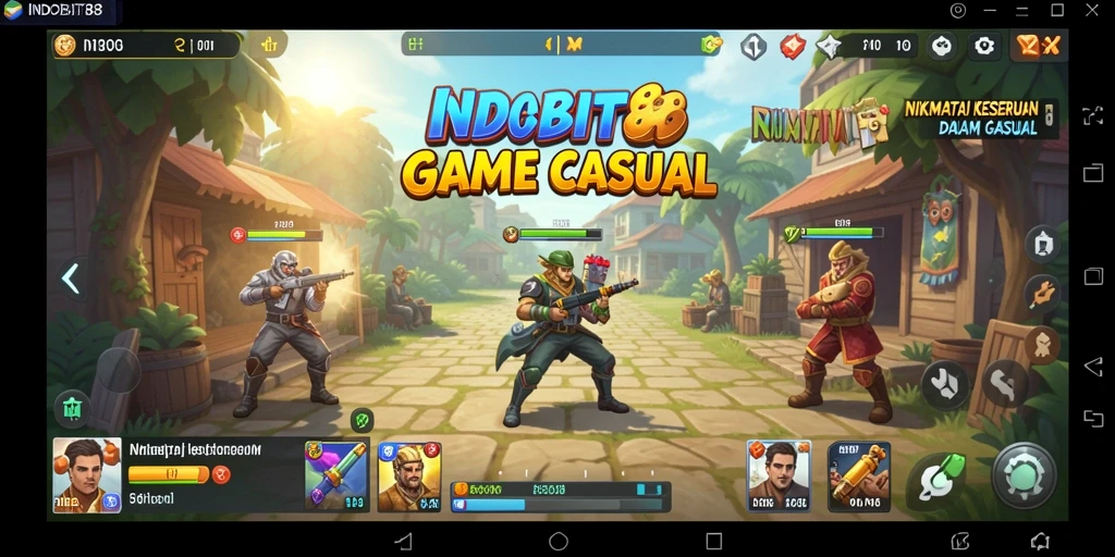 Screenshot <strong>INDOBIT88</strong> menampilkan gameplay yang seru dan mengasyikkan.