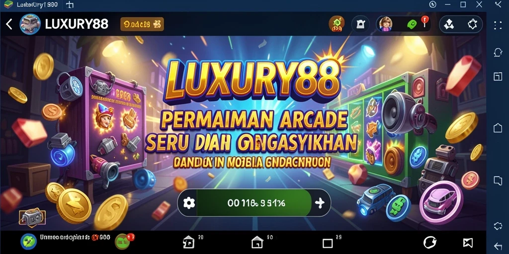Screenshot LUXURY88 menampilkan gameplay seru dengan level menantang.