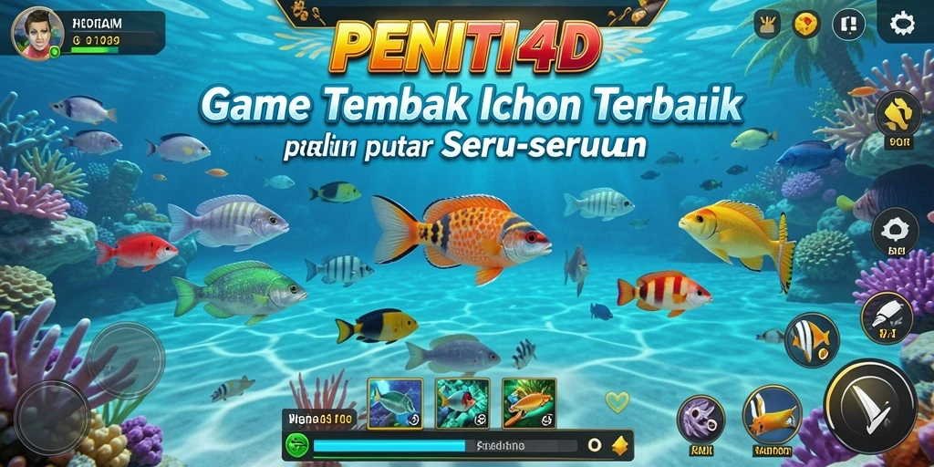Gameplay seru menembak ikan di PENITI4D.