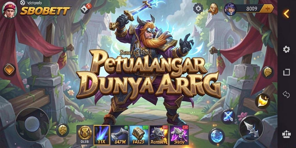 Screenshot SBOBET menampilkan aksi seru dalam gameplay ARPG.