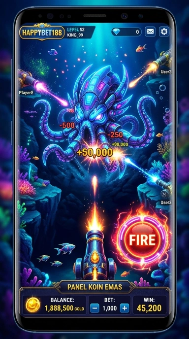 Grafik permainan slot yang memukau di happybet188.